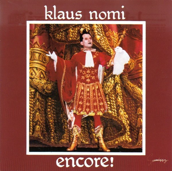 Klaus Nomi - Encore (Nomi'S Best) (1 CD)
Klaus Nomi - Encore (Nomi'S Best) (1 CD)