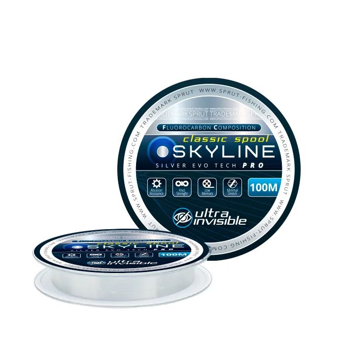 Леска Летняя Sprut EvoTech CLASSIC Silver 0,205mm/100m, Серебристый, Skyline Evo Tech Classic
Леска Летняя Sprut EvoTech CLASSIC Silver 0,205mm/100m, Серебристый, Skyline Evo Tech Classic