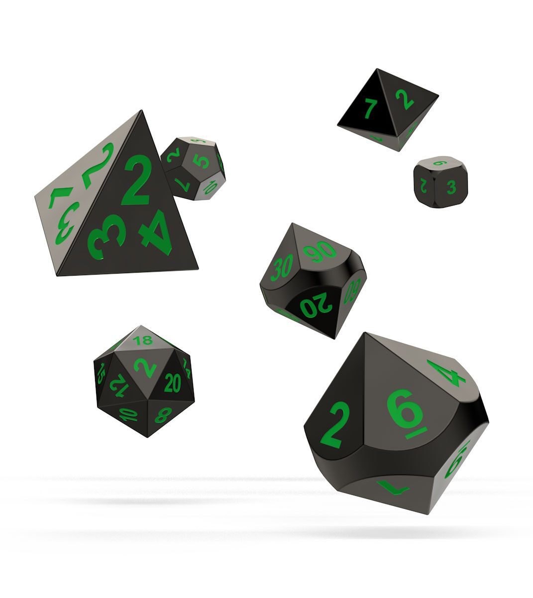 Набор из 7 металлических кубиков для ролевых игр Oakie Doakie Dice RPG Set Metal Dice -Mat
Набор из 7 металлических кубиков для ролевых игр Oakie Doakie Dice RPG Set Metal Dice -Mat