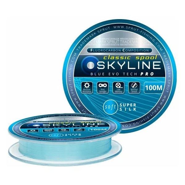 Леска Летняя Sprut EvoTech CLASSIC Blue 0,235mm/100m, Голубой, Skyline Evo Tech Classic
Леска Летняя Sprut EvoTech CLASSIC Blue 0,235mm/100m, Голубой, Skyline Evo Tech Classic