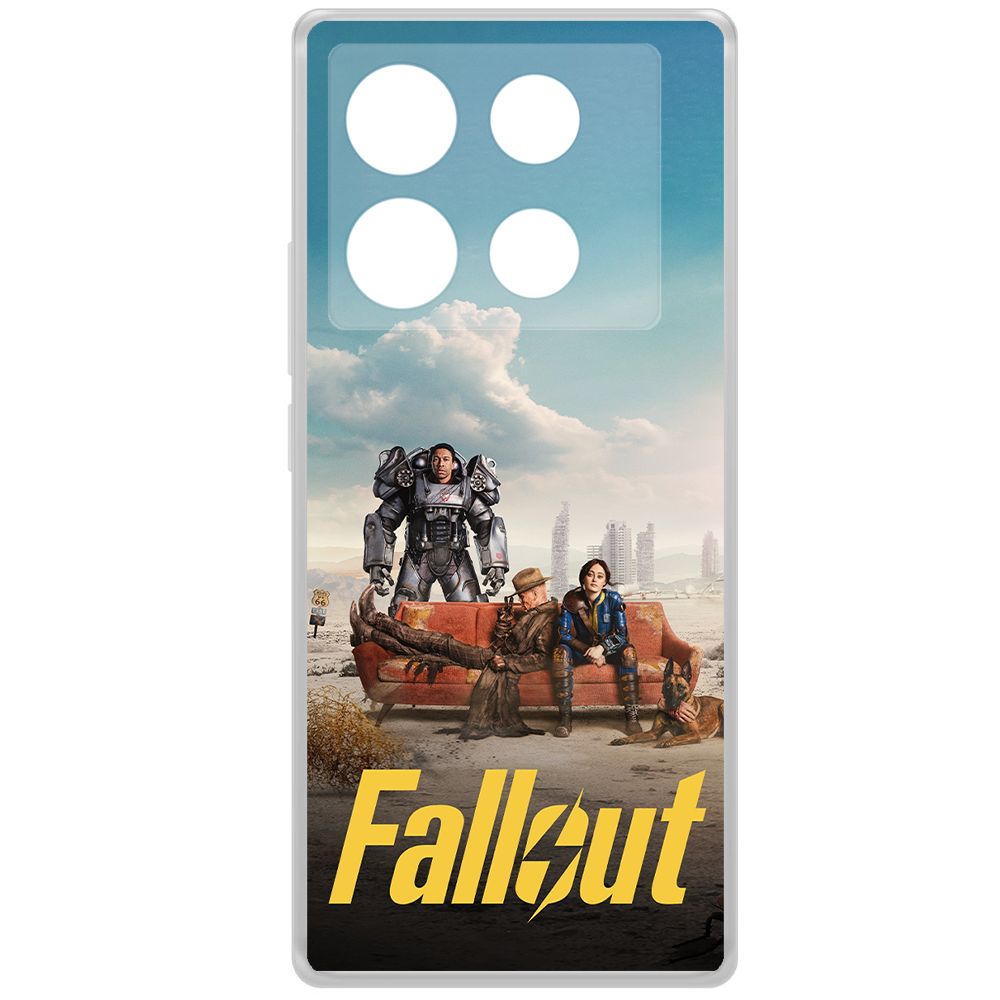 Чехол-накладка Krutoff Clear Case Фоллаут (Fallout) - Постер для INFINIX Note 40 Pro, Прозрачный
Чехол-накладка Krutoff Clear Case Фоллаут (Fallout) - Постер для INFINIX Note 40 Pro, Прозрачный