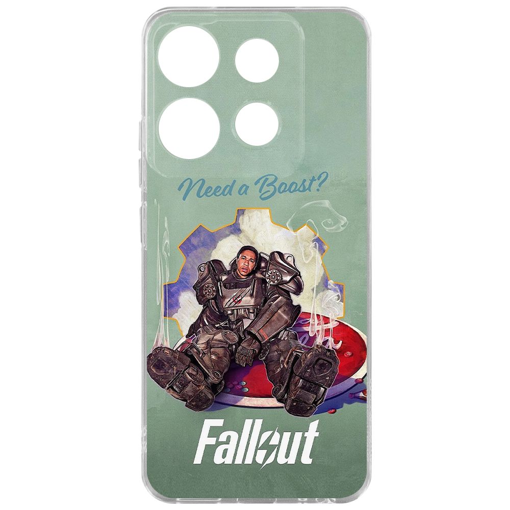 Чехол-накладка Krutoff Clear Case Фоллаут (Fallout) - Нужно ускорение для INFINIX Smart 7, Прозрачный
Чехол-накладка Krutoff Clear Case Фоллаут (Fallout) - Нужно ускорение для INFINIX Smart 7, Прозрачный