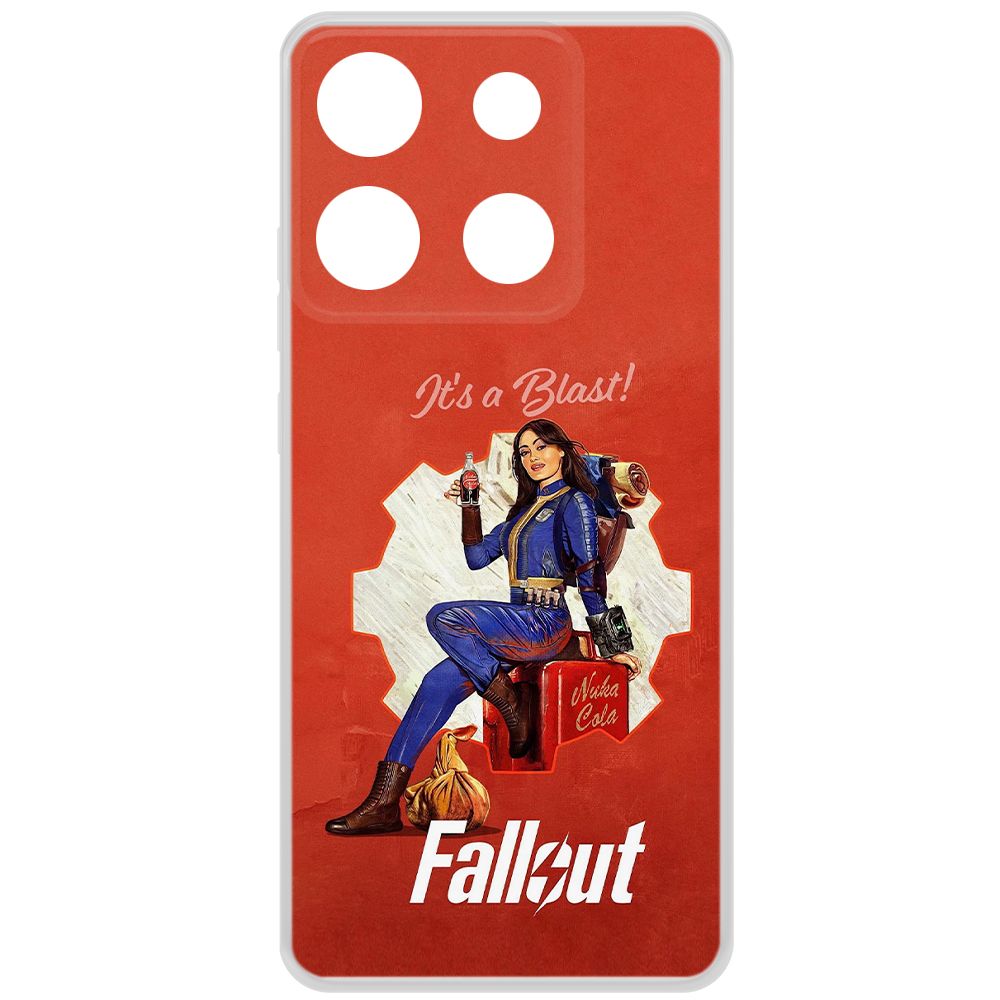Чехол-накладка Krutoff Clear Case Фоллаут (Fallout) - Это взрыв! для INFINIX Smart 7 Plus, Прозрачный
Чехол-накладка Krutoff Clear Case Фоллаут (Fallout) - Это взрыв! для INFINIX Smart 7 Plus, Прозрачный