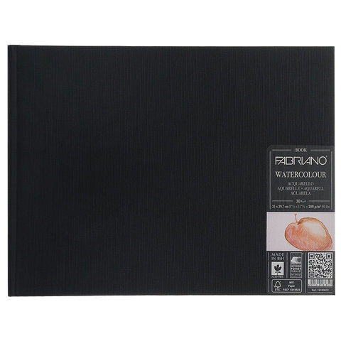 Блокнот для акварели FABRIANO Watercolourbook 30 листов А4, 210х297мм 19100012
Блокнот для акварели FABRIANO Watercolourbook 30 листов А4, 210х297мм 19100012