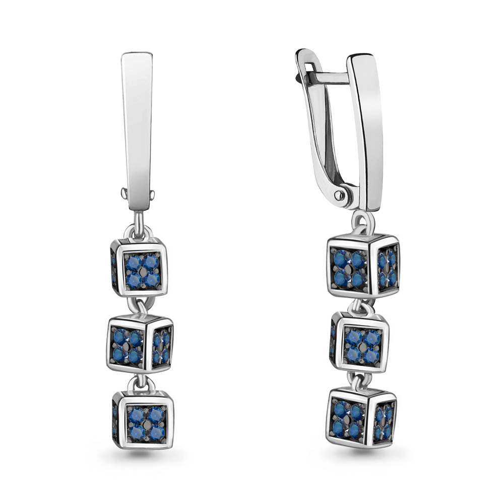 Серьги подвески из серебра с сапфиром искусственным Aquamarine 48007Б_925_р, 48007Б_925_р
Серьги подвески из серебра с сапфиром искусственным Aquamarine 48007Б_925_р, 48007Б_925_р