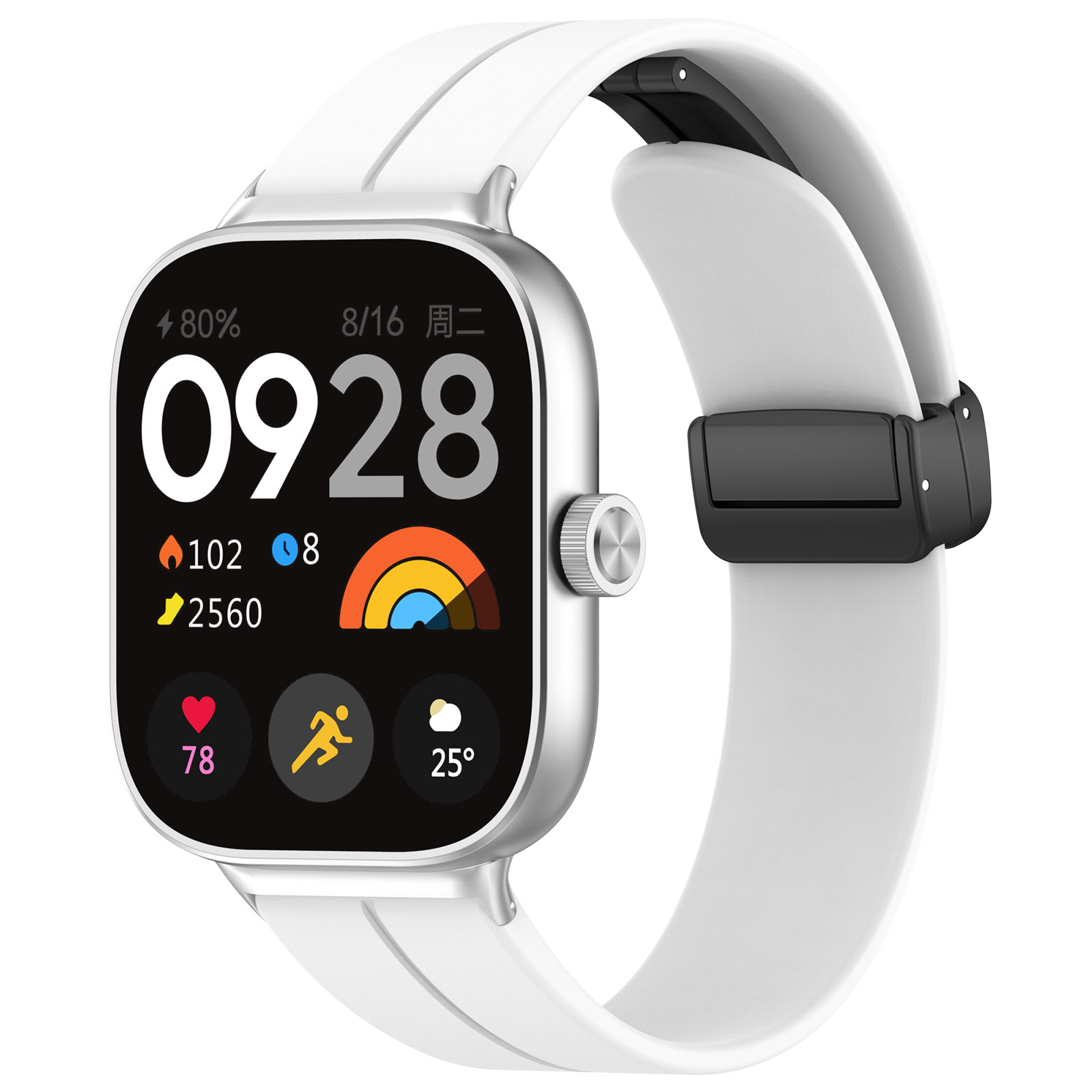 Cиликоновый ремешок для Xiaomi Mi Band 8 Pro / Redmi Watch 4, с магнитной застежкой, белый, Mi Band 8 Pro / Redmi Watch 4
Cиликоновый ремешок для Xiaomi Mi Band 8 Pro / Redmi Watch 4, с магнитной застежкой, белый, Mi Band 8 Pro / Redmi Watch 4