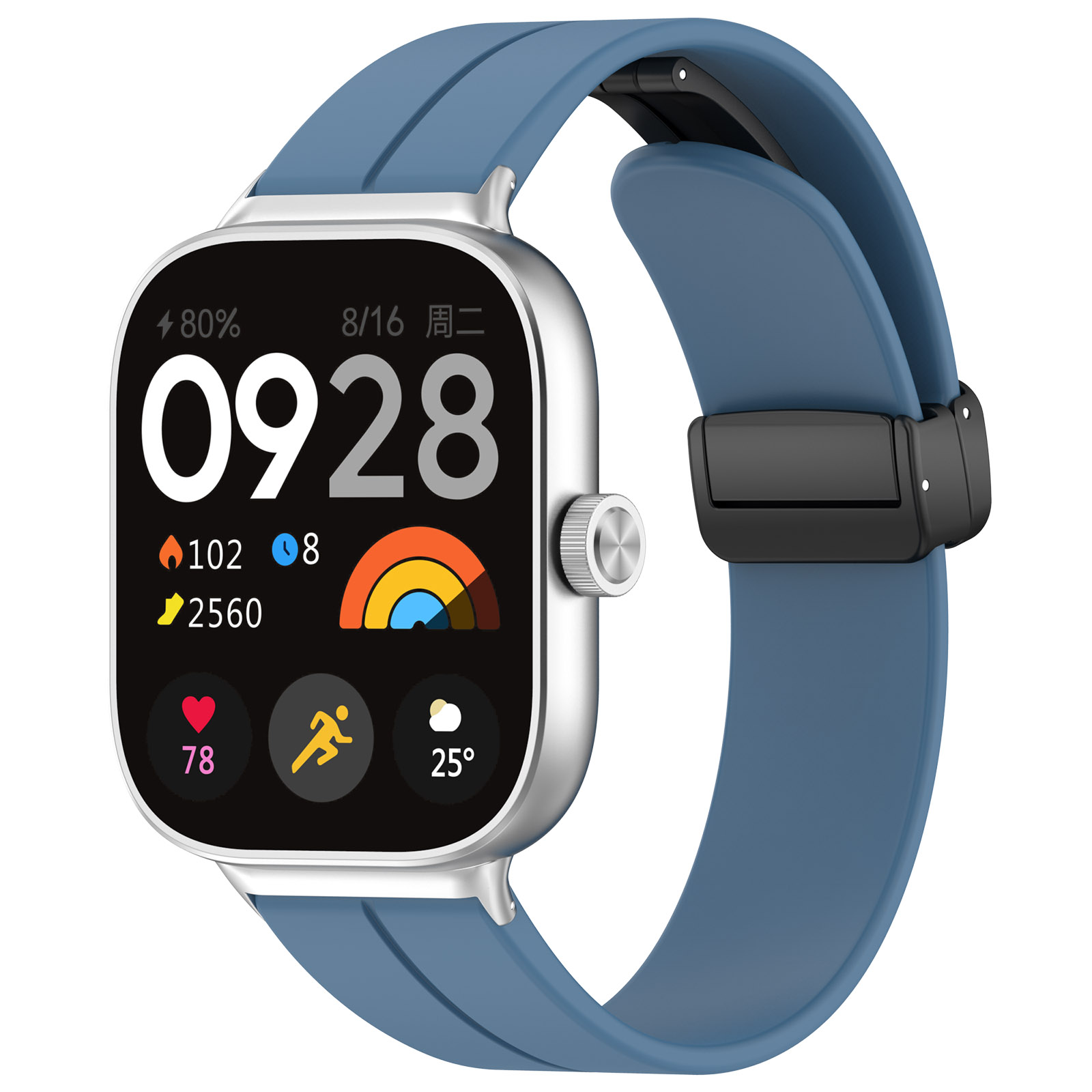 Cиликоновый ремешок для Xiaomi Mi Band 8 Pro / Redmi Watch 4, с магнитной застежкой, синий, Mi Band 8 Pro / Redmi Watch 4
Cиликоновый ремешок для Xiaomi Mi Band 8 Pro / Redmi Watch 4, с магнитной застежкой, синий, Mi Band 8 Pro / Redmi Watch 4