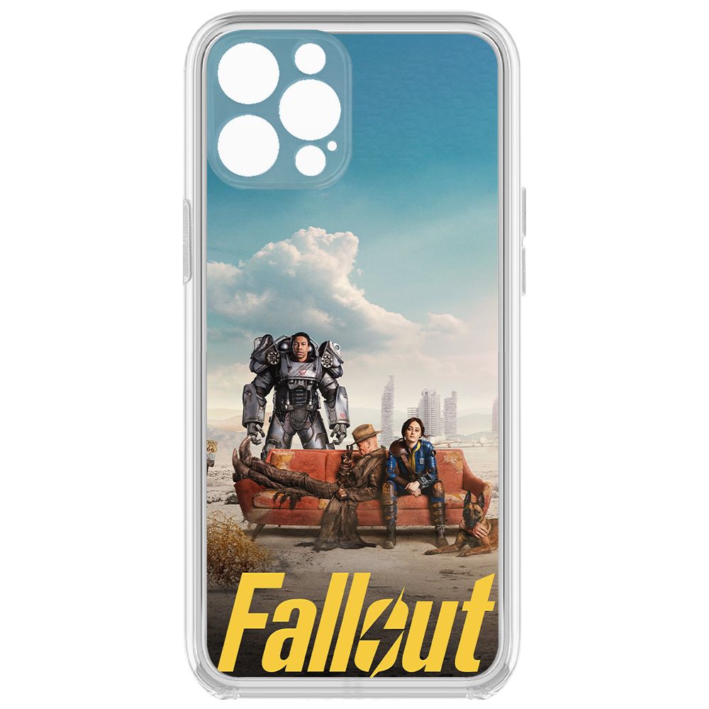 Чехол-накладка Krutoff Clear Case Фоллаут - Постер для iPhone 12 Pro с защитой камеры, Прозрачный
Чехол-накладка Krutoff Clear Case Фоллаут - Постер для iPhone 12 Pro с защитой камеры, Прозрачный