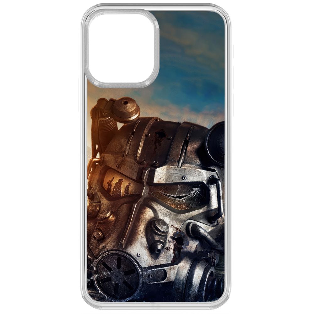 Чехол-накладка Krutoff Clear Case Фоллаут (Fallout) - Шлем Т-60 для iPhone 13 Pro, Прозрачный
Чехол-накладка Krutoff Clear Case Фоллаут (Fallout) - Шлем Т-60 для iPhone 13 Pro, Прозрачный