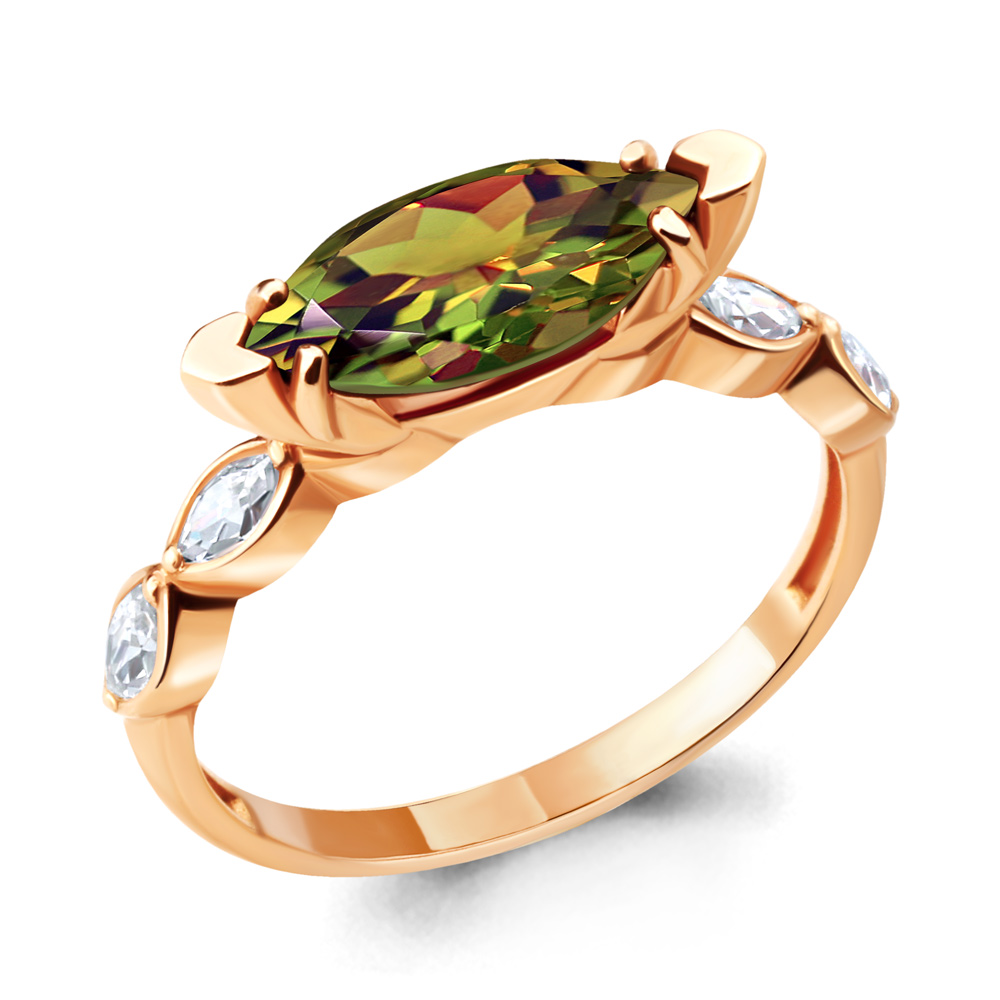 Кольцо из серебра с султанитом искусственным/фианитом р. Aquamarine 6900919, 6900919_925_з
Кольцо из серебра с султанитом искусственным/фианитом р. Aquamarine 6900919, 6900919_925_з