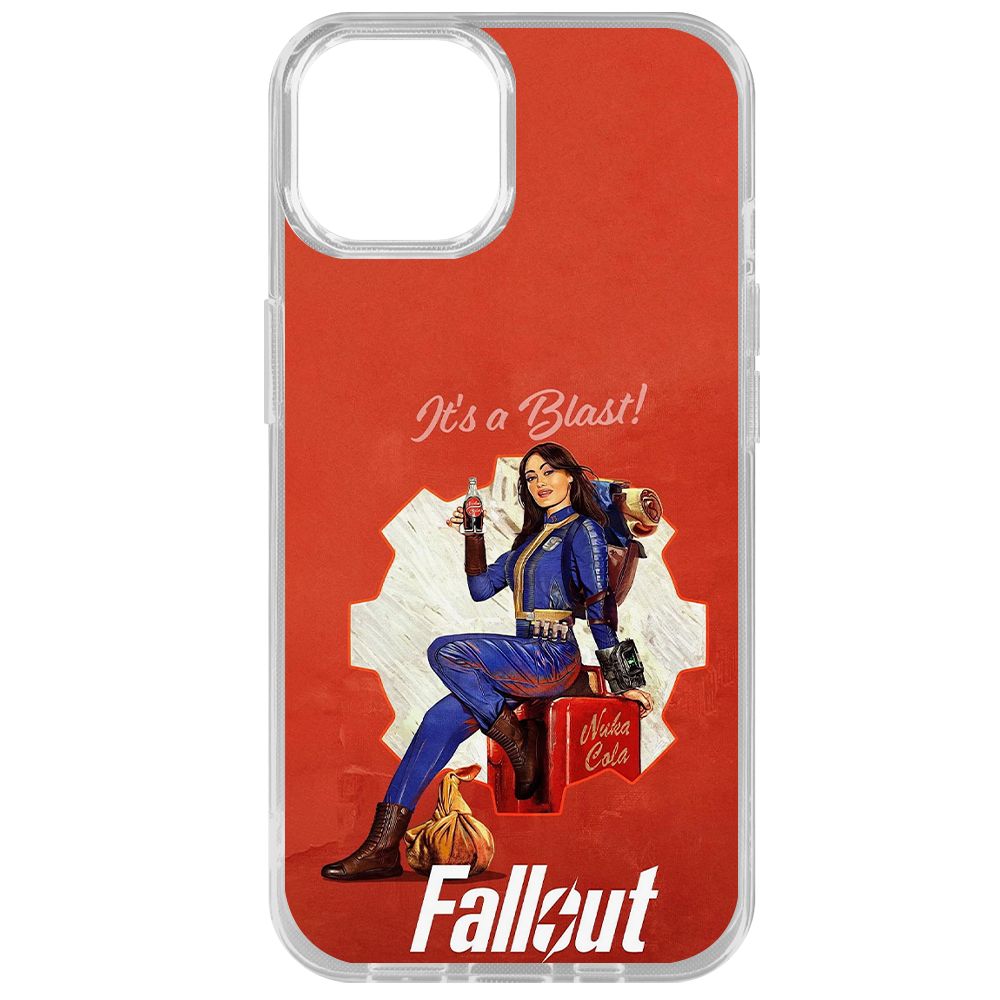Чехол-накладка Krutoff Clear Case Фоллаут (Fallout) - Это взрыв! для iPhone 14, Прозрачный
Чехол-накладка Krutoff Clear Case Фоллаут (Fallout) - Это взрыв! для iPhone 14, Прозрачный