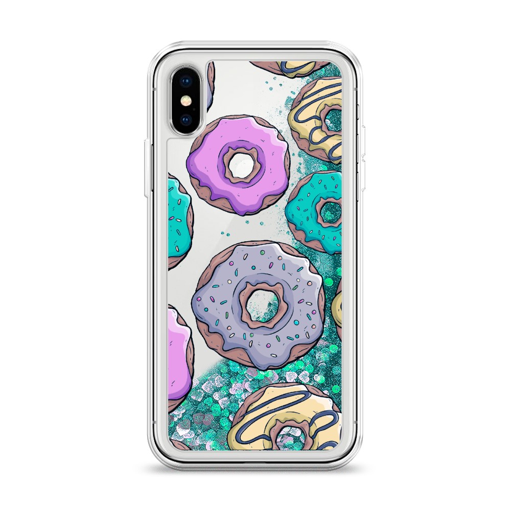 Жидкий чехол с блестками "Разноцветные пончики в глазури 2" на Apple iPhone XS (10S), 11895-1
Жидкий чехол с блестками "Разноцветные пончики в глазури 2" на Apple iPhone XS (10S), 11895-1