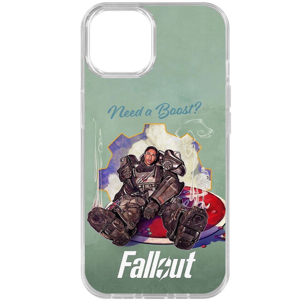 Чехол-накладка Krutoff Clear Case Фоллаут (Fallout) - Нужно ускорение для iPhone 15, Прозрачный
Чехол-накладка Krutoff Clear Case Фоллаут (Fallout) - Нужно ускорение для iPhone 15, Прозрачный