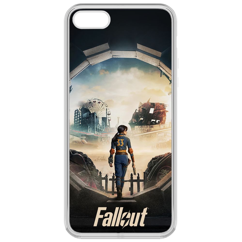 Чехол-накладка Krutoff Clear Case Фоллаут (Fallout) - Убежище 33 для iPhone 5S, Прозрачный
Чехол-накладка Krutoff Clear Case Фоллаут (Fallout) - Убежище 33 для iPhone 5S, Прозрачный
