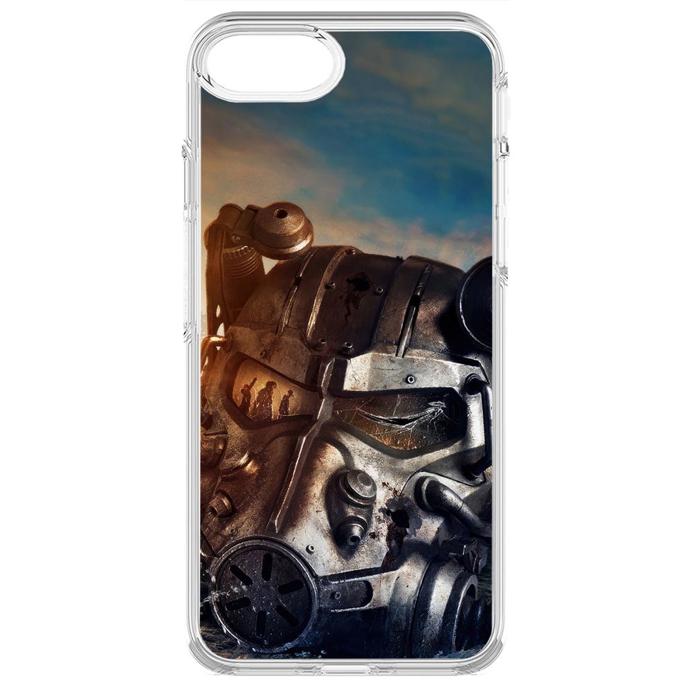 Чехол-накладка Krutoff Clear Case Фоллаут (Fallout) - Шлем Т-60 для iPhone 6, Прозрачный
Чехол-накладка Krutoff Clear Case Фоллаут (Fallout) - Шлем Т-60 для iPhone 6, Прозрачный