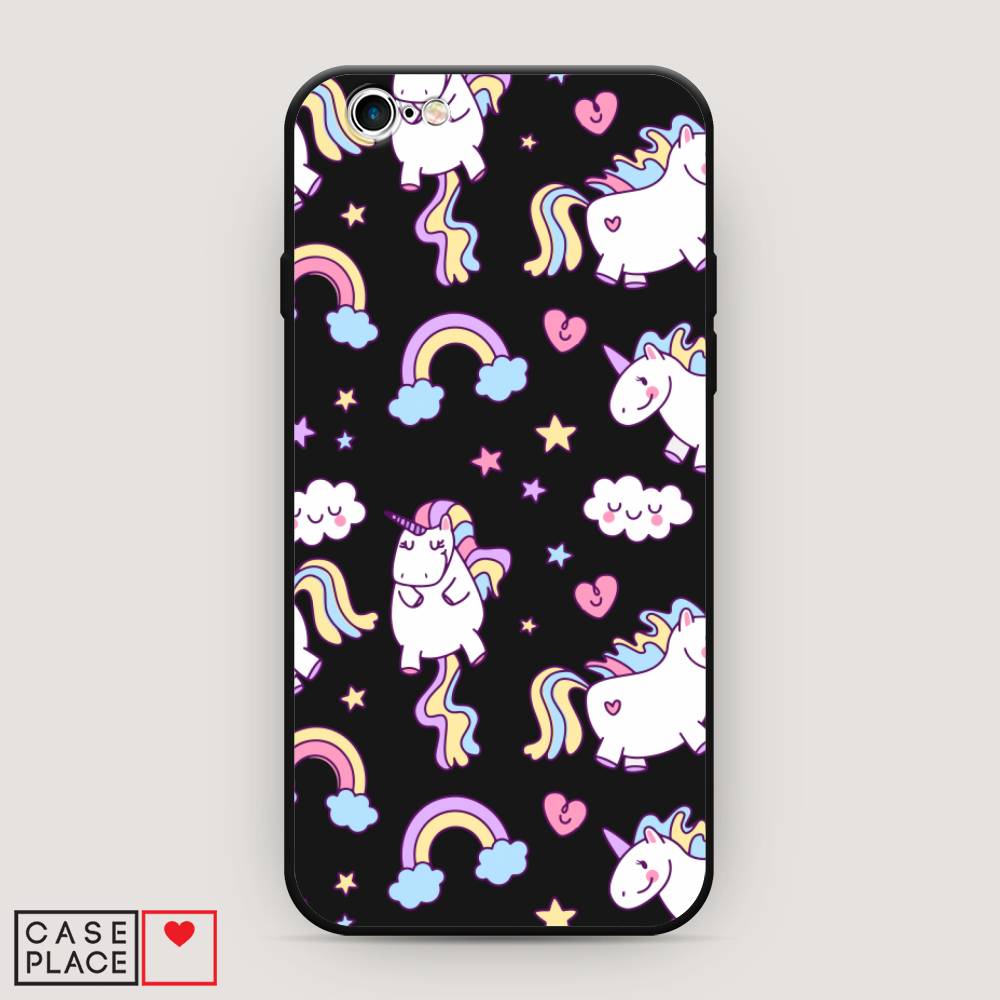 Матовый силиконовый чехол "Sweet unicorns dreams" на Apple iPhone 6S, Sweet unicorns dreams
Матовый силиконовый чехол "Sweet unicorns dreams" на Apple iPhone 6S, Sweet unicorns dreams