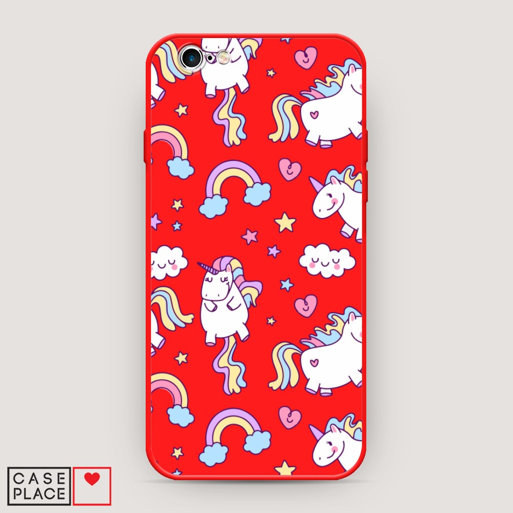 Матовый силиконовый чехол "Sweet unicorns dreams" на Apple iPhone 6S, Sweet unicorns dreams
Матовый силиконовый чехол "Sweet unicorns dreams" на Apple iPhone 6S, Sweet unicorns dreams