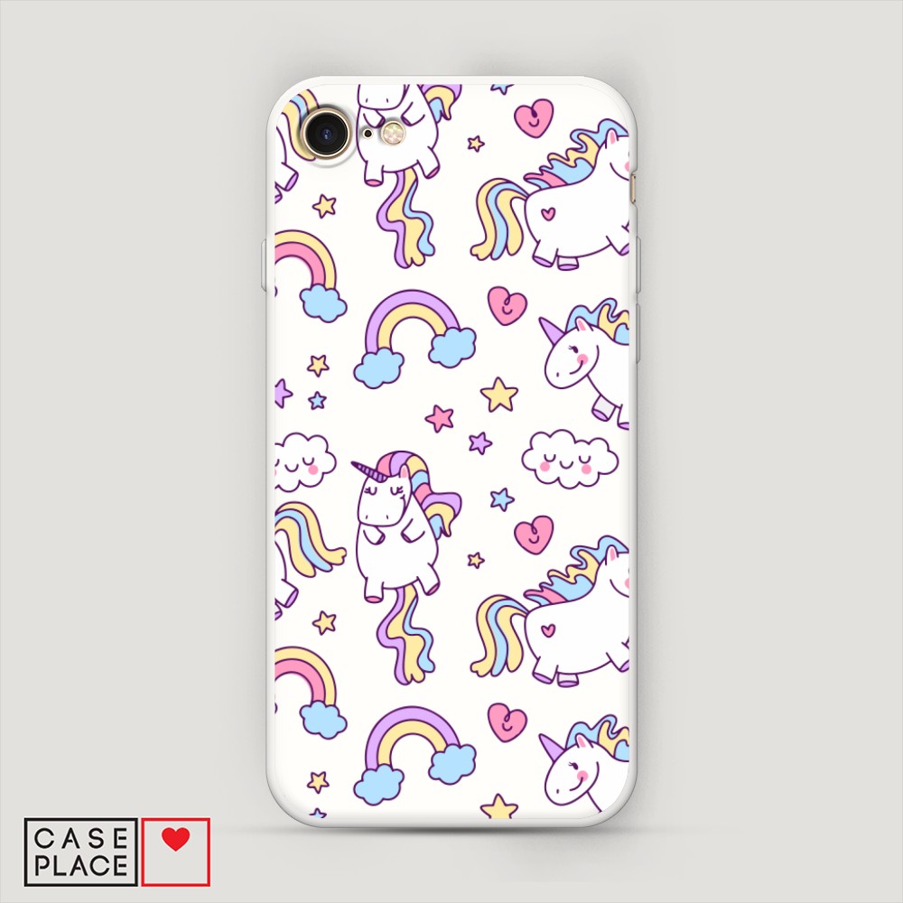 Матовый силиконовый чехол "Sweet unicorns dreams" на Apple iPhone 7, Sweet unicorns dreams
Матовый силиконовый чехол "Sweet unicorns dreams" на Apple iPhone 7, Sweet unicorns dreams