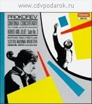 Sergey Prokofiev: Sinfonia Concertante, Op. 125, for Cello & Orchestra / Romeo and Juliet,, 1 CD
Sergey Prokofiev: Sinfonia Concertante, Op. 125, for Cello & Orchestra / Romeo and Juliet,, 1 CD