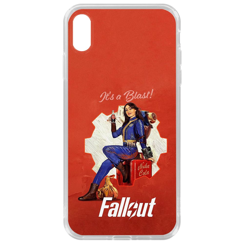 Чехол-накладка Krutoff Clear Case Фоллаут (Fallout) - Это взрыв! для iPhone XS Max, Прозрачный
Чехол-накладка Krutoff Clear Case Фоллаут (Fallout) - Это взрыв! для iPhone XS Max, Прозрачный