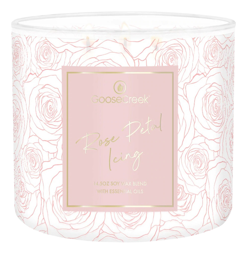 Ароматическая свеча Goose Creek Rose Petal Icing Глазурь из лепестков розы 411г, 408706
Ароматическая свеча Goose Creek Rose Petal Icing Глазурь из лепестков розы 411г, 408706