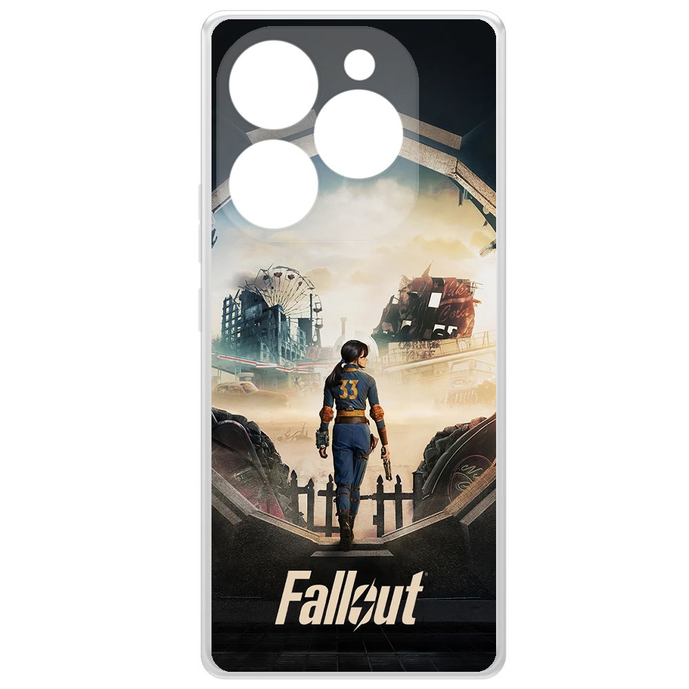 Чехол-накладка Krutoff Clear Case Фоллаут (Fallout) - Убежище 33 для ITEL S23+, Прозрачный
Чехол-накладка Krutoff Clear Case Фоллаут (Fallout) - Убежище 33 для ITEL S23+, Прозрачный