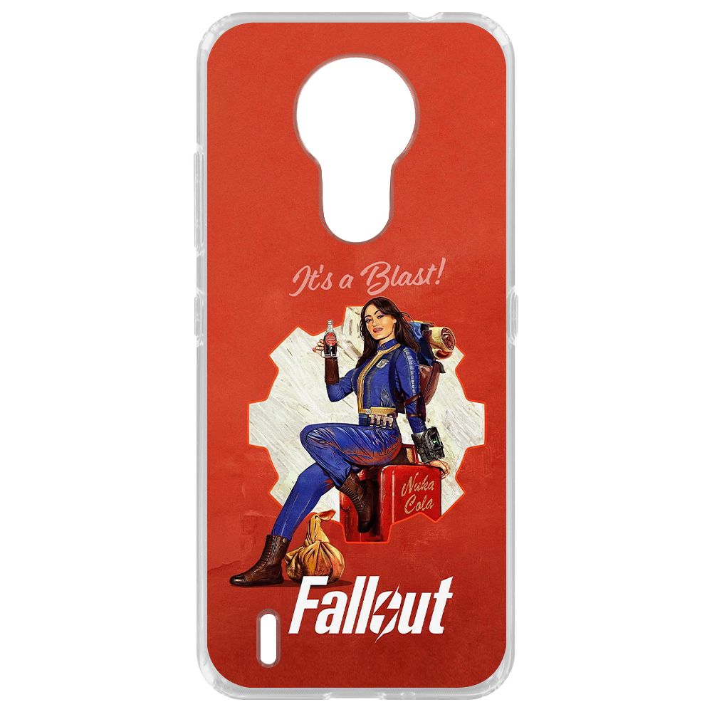 Чехол-накладка Krutoff Clear Case Фоллаут (Fallout) - Это взрыв! для Nokia 1.4, Прозрачный
Чехол-накладка Krutoff Clear Case Фоллаут (Fallout) - Это взрыв! для Nokia 1.4, Прозрачный