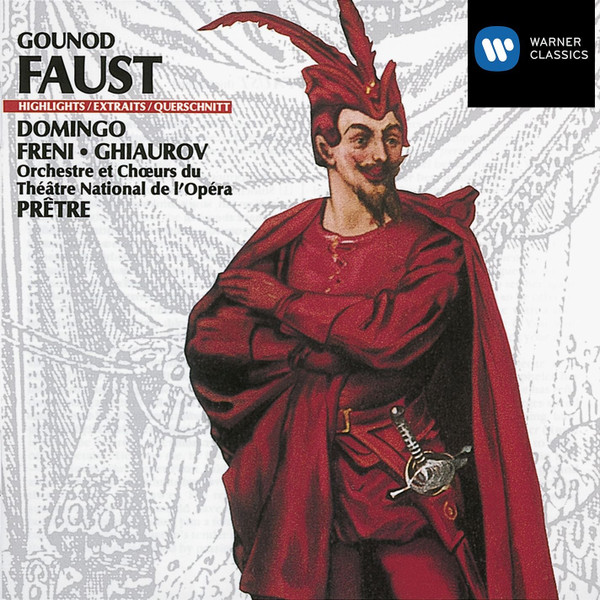 Gounod: Faust (highlights). Orchestre et Choeur de l'Opera national de Paris, Georges Pret, 1 CD
Gounod: Faust (highlights). Orchestre et Choeur de l'Opera national de Paris, Georges Pret, 1 CD