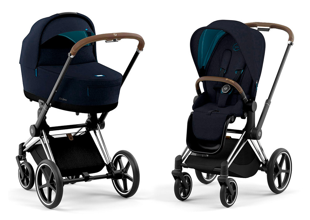 Cybex Priam IV Коляска 2 в 1, шасси IV Chrome ручка Brown/текстиль Midnight Blue Plus, Priam-4
Cybex Priam IV Коляска 2 в 1, шасси IV Chrome ручка Brown/текстиль Midnight Blue Plus, Priam-4