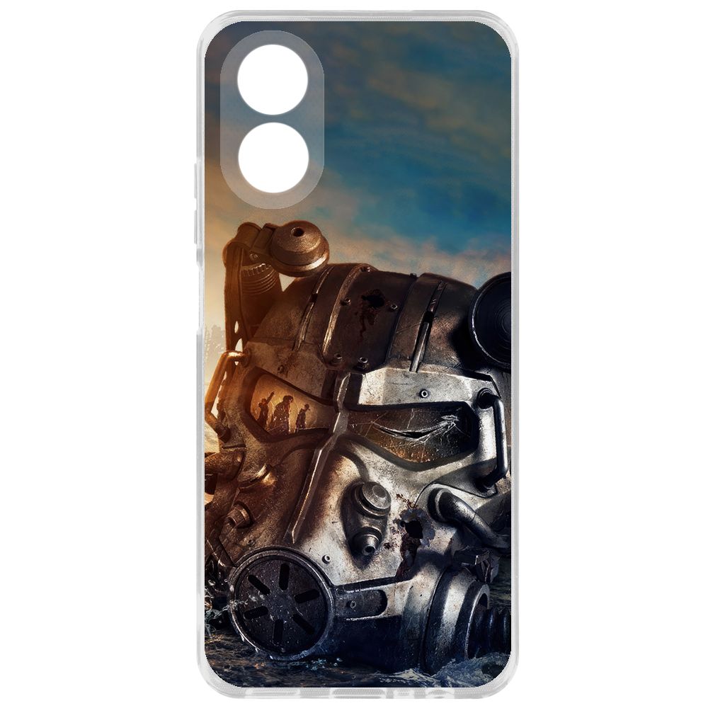 Чехол-накладка Krutoff Clear Case Фоллаут (Fallout) - Шлем Т-60 для Oppo A18, Прозрачный
Чехол-накладка Krutoff Clear Case Фоллаут (Fallout) - Шлем Т-60 для Oppo A18, Прозрачный