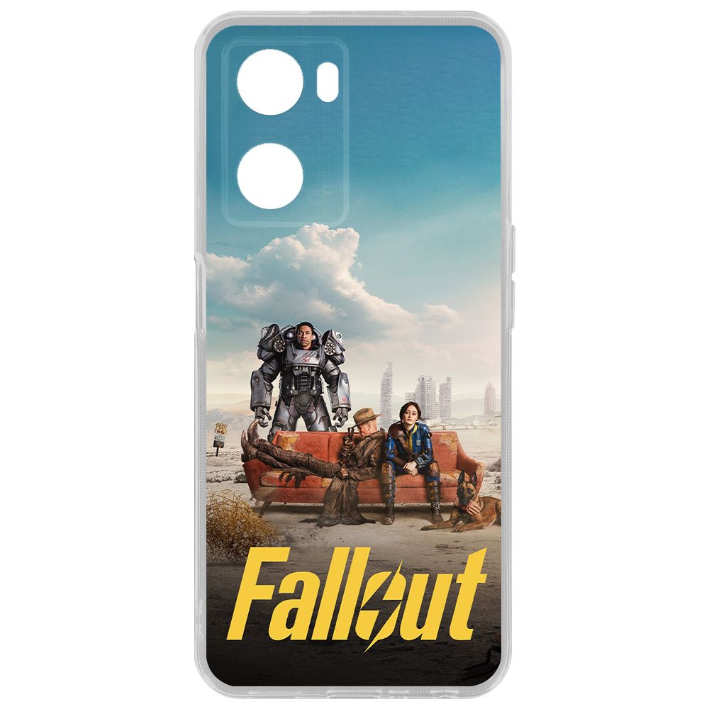 Чехол-накладка Krutoff Clear Case Фоллаут (Fallout) - Постер для Oppo A57s, Прозрачный
Чехол-накладка Krutoff Clear Case Фоллаут (Fallout) - Постер для Oppo A57s, Прозрачный