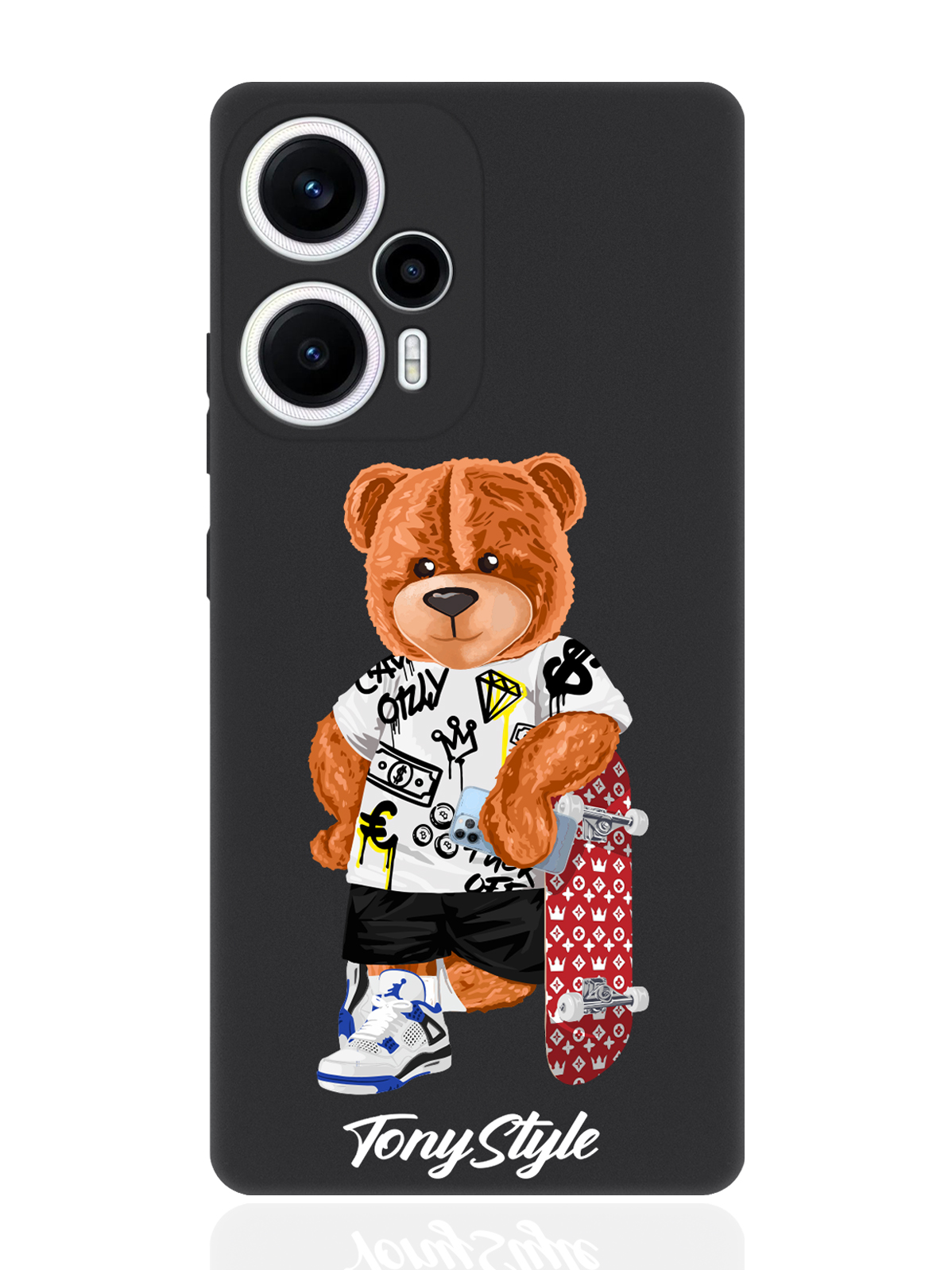 Чехол для смартфона Poco F5/Xioami Redmi Note 12 Turbo черный силиконовый Tony со скейтом, Коричневый;черный;красный
Чехол для смартфона Poco F5/Xioami Redmi Note 12 Turbo черный силиконовый Tony со скейтом, Коричневый;черный;красный