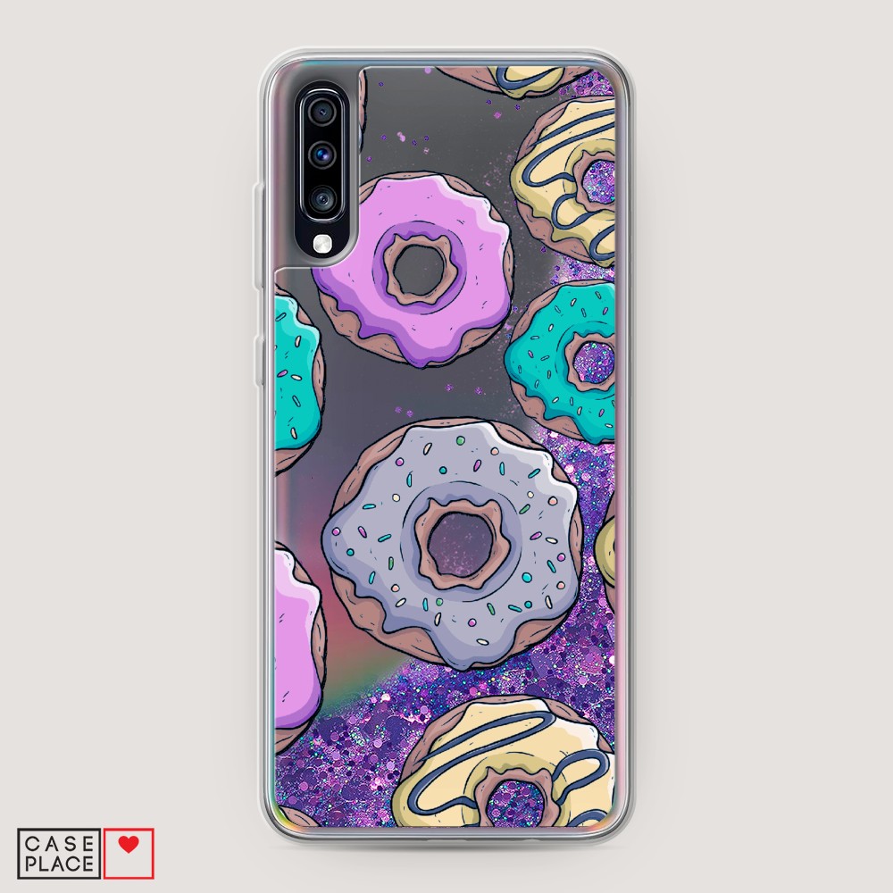 Жидкий чехол с блестками "Разноцветные пончики в глазури 2" на Samsung Galaxy A70, 28192-1
Жидкий чехол с блестками "Разноцветные пончики в глазури 2" на Samsung Galaxy A70, 28192-1