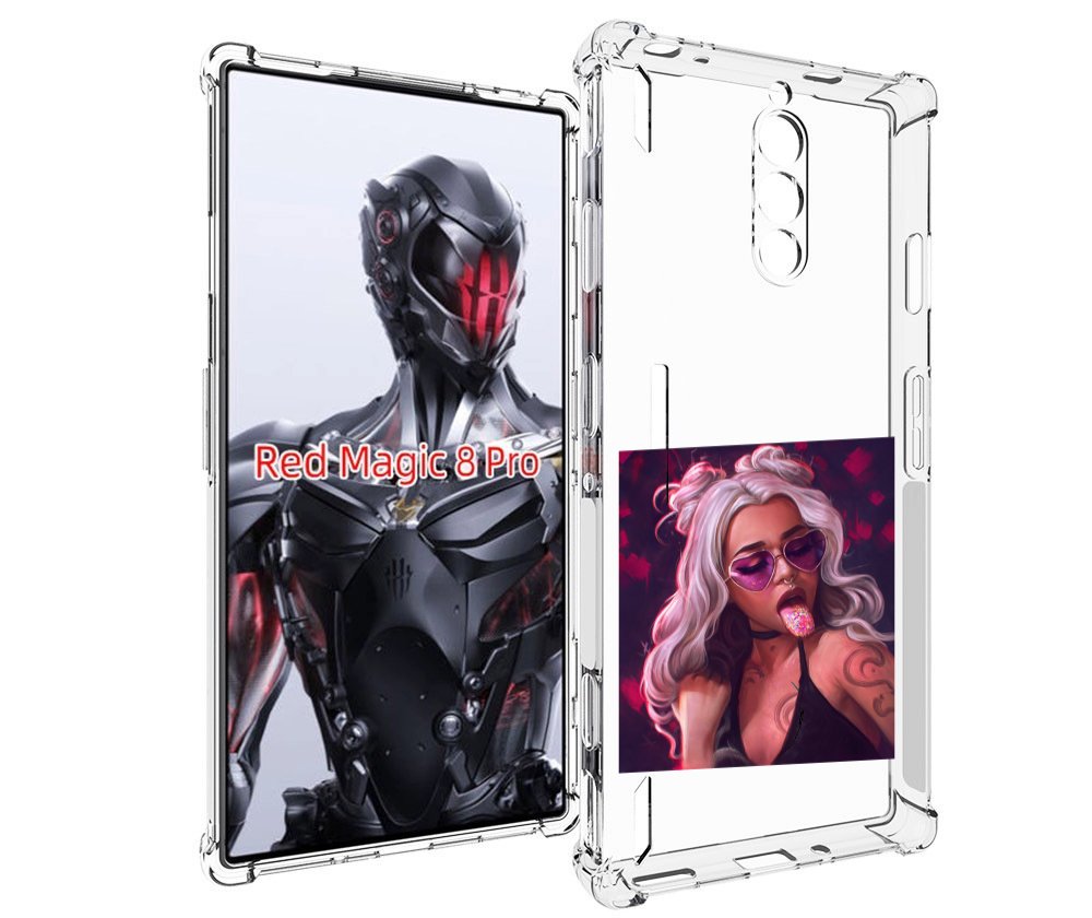 Чехол MyPads блестящий-язык женский для ZTE Nubia Red Magic 8 Pro / Red Magic 8 Pro Plus, Tocco
Чехол MyPads блестящий-язык женский для ZTE Nubia Red Magic 8 Pro / Red Magic 8 Pro Plus, Tocco