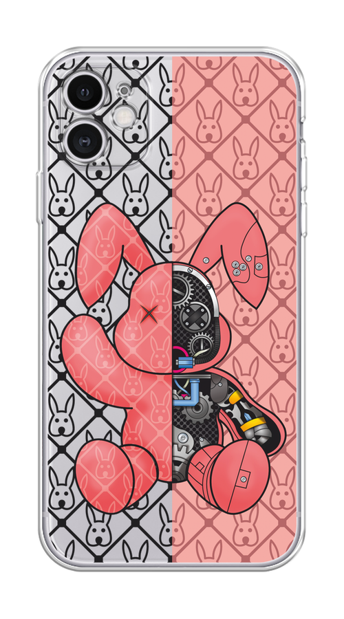 Чехол Homey на Apple iPhone 11 "Киборг-заяц розовый", Розовый;прозрачный;черный, 12150-1
Чехол Homey на Apple iPhone 11 "Киборг-заяц розовый", Розовый;прозрачный;черный, 12150-1