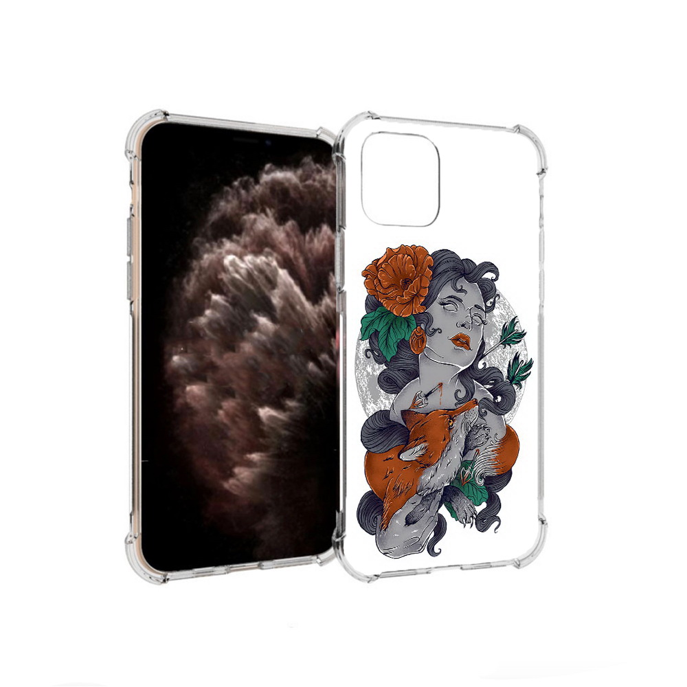 Чехол MyPads Tocco для Apple iPhone 11 Pro темная девушка с лисой, Прозрачный, Tocco
Чехол MyPads Tocco для Apple iPhone 11 Pro темная девушка с лисой, Прозрачный, Tocco