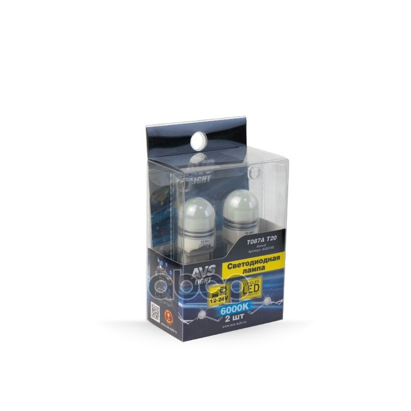 Лампа Светодиодная T087A T20/Белый/(W3X16D) 6Smd 3030, 1 Contact(7440),10-30V Avs Industri
Лампа Светодиодная T087A T20/Белый/(W3X16D) 6Smd 3030, 1 Contact(7440),10-30V Avs Industri