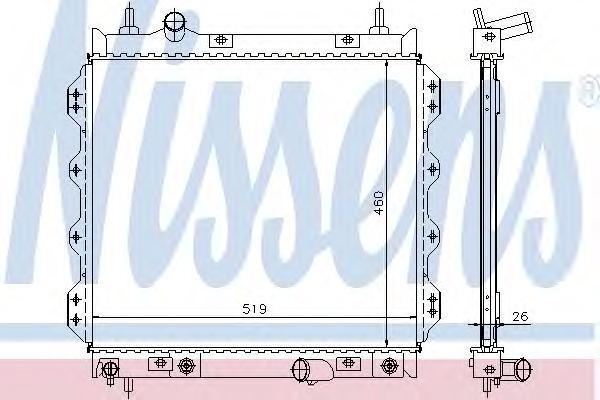 NS61002 радиатор системы охлаждения АКПП Chrysler PT Cruiser 2.0-2.4i 16V 00-09
NS61002 радиатор системы охлаждения АКПП Chrysler PT Cruiser 2.0-2.4i 16V 00-09