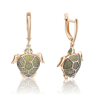 Серьги из красного золота с фианитом PLATINA jewelry 02-3682-00-404-1110-52, 02-3682-00-404-1110-52
Серьги из красного золота с фианитом PLATINA jewelry 02-3682-00-404-1110-52, 02-3682-00-404-1110-52
