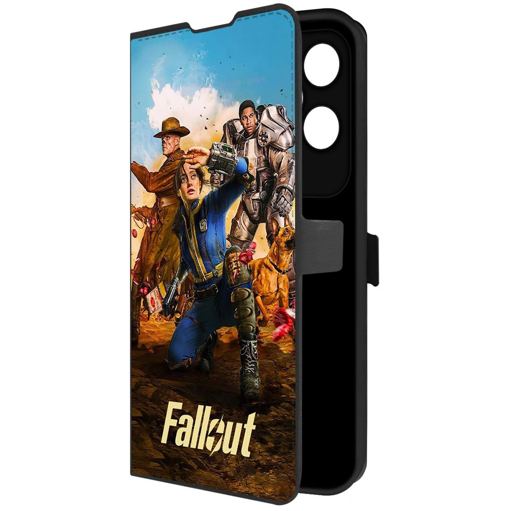 Чехол-книжка Krutoff Eco Book для Honor 200 Lite Фоллаут (Fallout) - Люси, Гуль и Аарон, Черный
Чехол-книжка Krutoff Eco Book для Honor 200 Lite Фоллаут (Fallout) - Люси, Гуль и Аарон, Черный