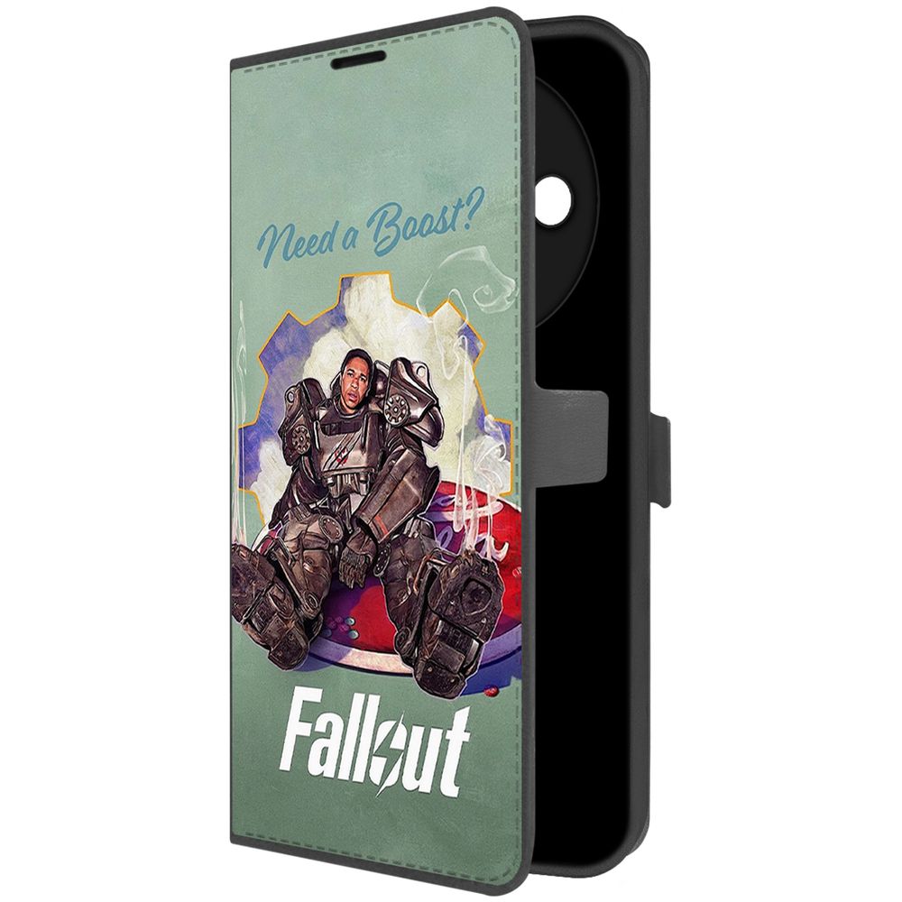 Чехол-книжка Krutoff Eco Book для Xiaomi Redmi A3x Фоллаут (Fallout) - Нужно ускорение, Черный
Чехол-книжка Krutoff Eco Book для Xiaomi Redmi A3x Фоллаут (Fallout) - Нужно ускорение, Черный