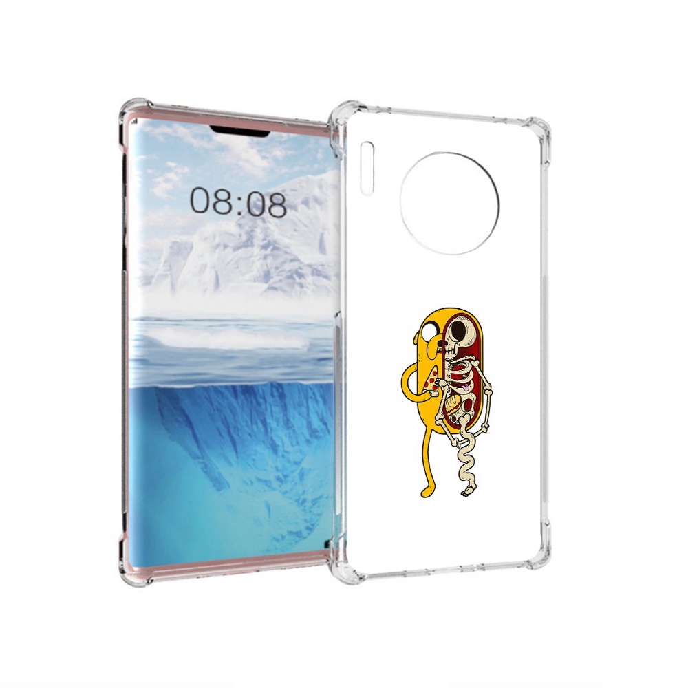 Чехол MyPads Tocco для Huawei Mate 30 Pro Джейк скелет, Прозрачный, Tocco 
Чехол MyPads Tocco для Huawei Mate 30 Pro Джейк скелет, Прозрачный, Tocco