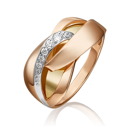 Кольцо из комбинированного золота с фианитом р. 16 PLATINA jewelry 01-5403-00-401-1113-03, 01-5403-00-401-1113-03
Кольцо из комбинированного золота с фианитом р. 16 PLATINA jewelry 01-5403-00-401-1113-03, 01-5403-00-401-1113-03