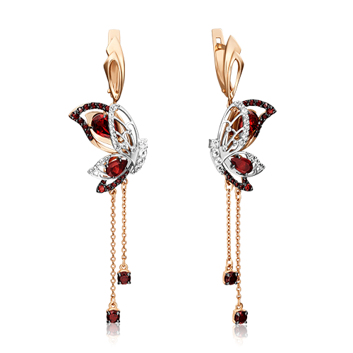 Серьги из золота с топазом/гранатом PLATINA jewelry 02-4571-00-264-1111-46, 02-4571-00-264-1111-46
Серьги из золота с топазом/гранатом PLATINA jewelry 02-4571-00-264-1111-46, 02-4571-00-264-1111-46