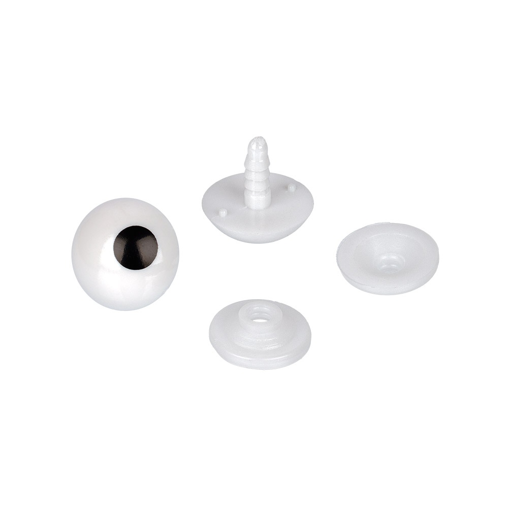 HobbyBe с фиксатором, d 22 мм, 5х2 шт, белые, с поворотом зрачка, с фиксатором, d 22 мм, 5х2 шт, белые, с поворотом зрачка
HobbyBe с фиксатором, d 22 мм, 5х2 шт, белые, с поворотом зрачка, с фиксатором, d 22 мм, 5х2 шт, белые, с поворотом зрачка