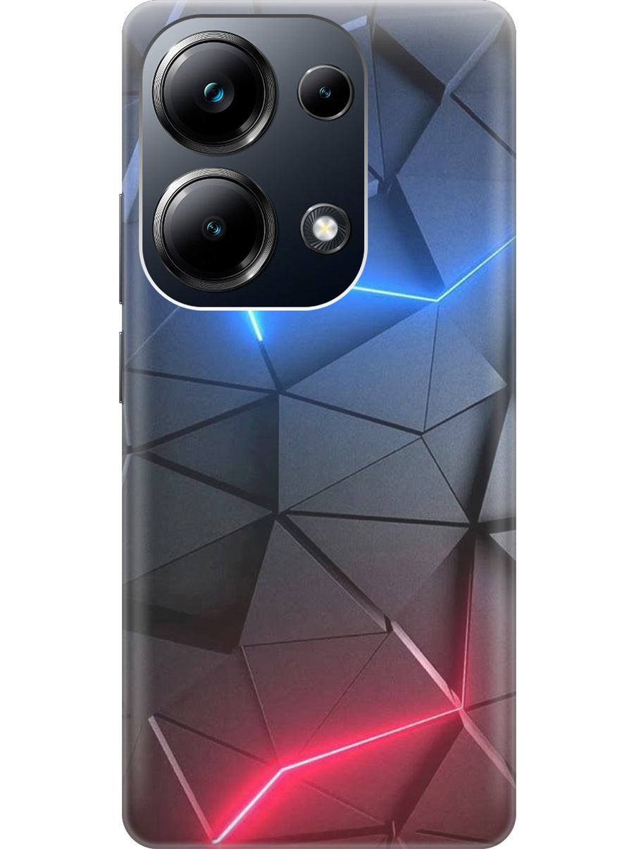 Чехол на Xiaomi Redmi Note 13 Pro 4G / Poco M6 Pro 4G "Графитовые грани", Серый;синий, 20012096
Чехол на Xiaomi Redmi Note 13 Pro 4G / Poco M6 Pro 4G "Графитовые грани", Серый;синий, 20012096