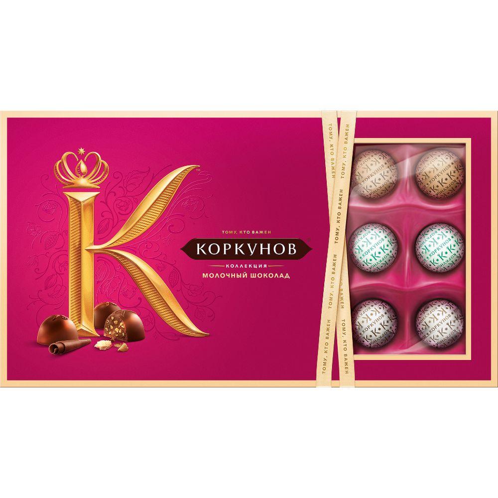 фото Набор конфет коркунов ассорти молочный шоколад 192 г