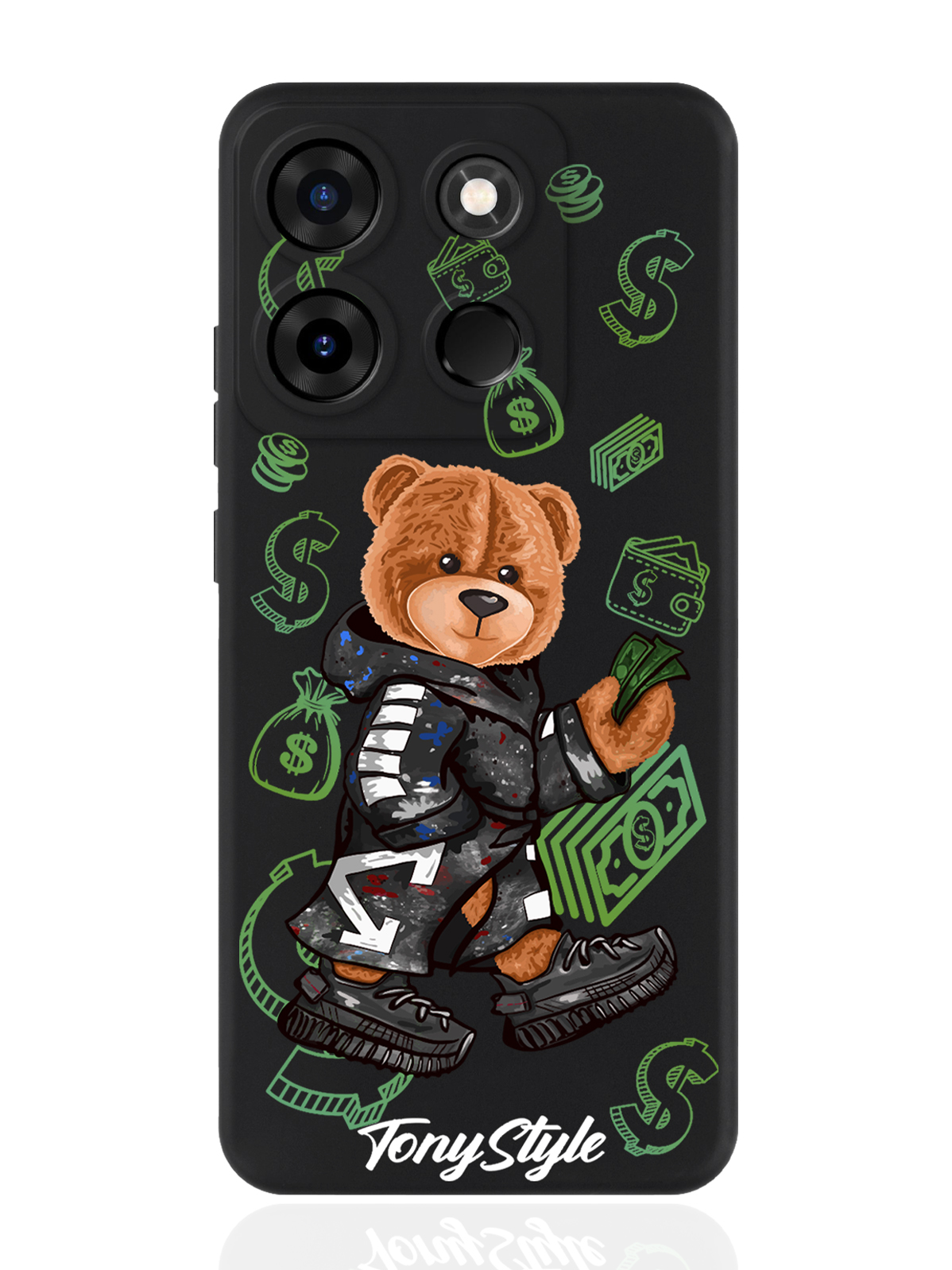 Чехол для смартфона Infinix Smart 7 Plus черный силиконовый Tony Style Деньги, Коричневый;черный;красный
Чехол для смартфона Infinix Smart 7 Plus черный силиконовый Tony Style Деньги, Коричневый;черный;красный