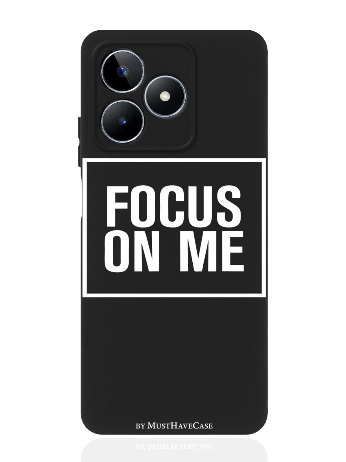 Чехол для смартфона Realme C53/ Narzo N53 черный силиконовый Focus on me, Черный;белый
Чехол для смартфона Realme C53/ Narzo N53 черный силиконовый Focus on me, Черный;белый