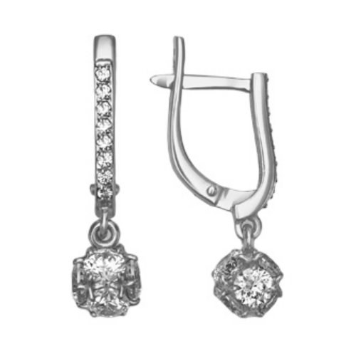 Серьги из белого золота с фианитом PLATINA jewelry 02-3120-00-501-1120-38, 02-3120-00-501-1120-38
Серьги из белого золота с фианитом PLATINA jewelry 02-3120-00-501-1120-38, 02-3120-00-501-1120-38
